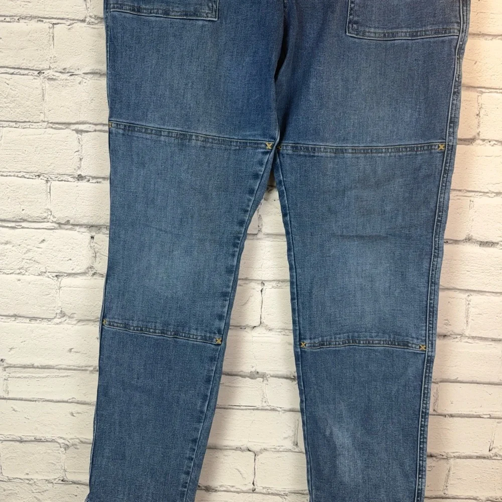 Upwest Men’s Vintage Wash Carpenter Utility Jeans Slim Straight Size Large EUC
